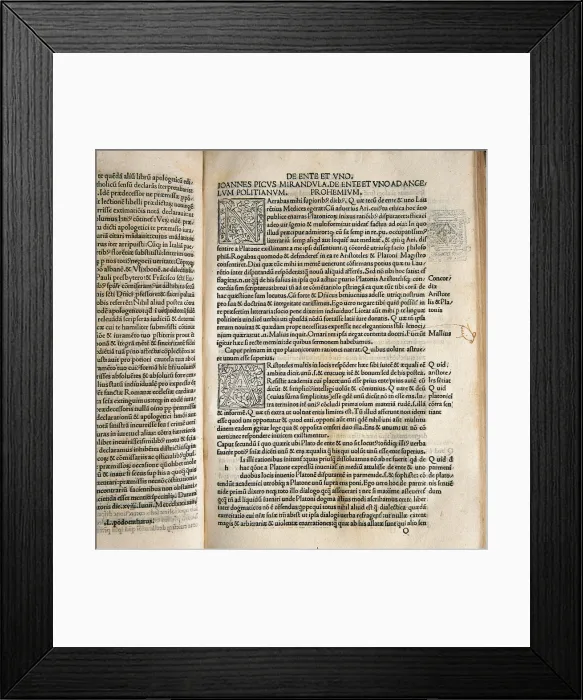 Framed Print : PICO DELLA MIRANDOLA, Giovanni (1463-1494) Framed Print : PICO DELLA MIRANDOLA, Giovanni (1463-1494)