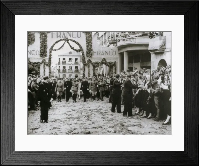 Framed Print : FRANCO BAHAMONDE, Francisco (1892-1975)