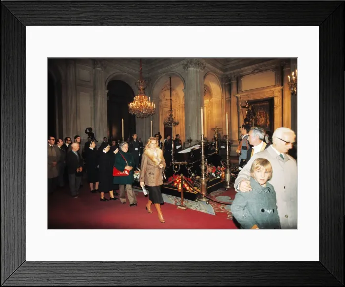 Framed Print : SPAIN. Madrid. Royal Palace of El Pardo. Funeral Chapel of Francisco Franco Framed Print : SPAIN. Madrid. Royal Palace of El Pardo. Funeral Chapel of Francisco Franco
