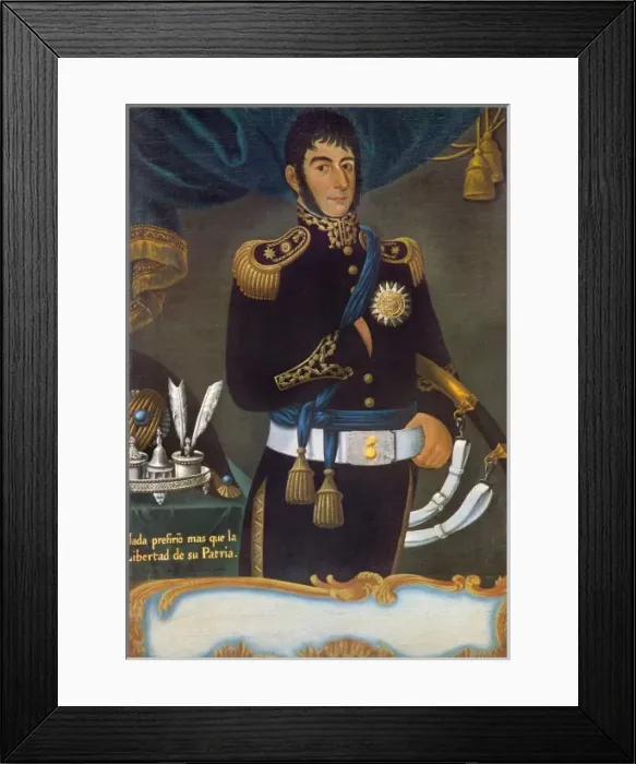 Framed Print : Jose de San Martin Framed Print : Jose de San Martin