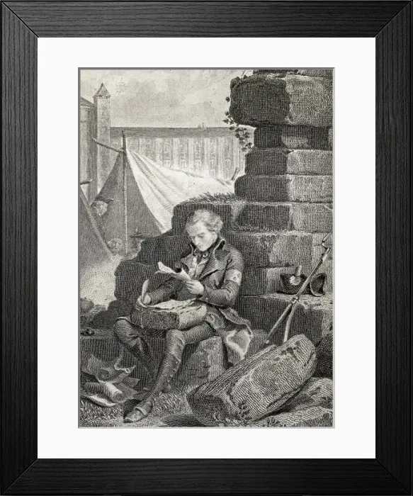 Framed Print : CHATEAUBRIAND, Francois-Auguste-Rene, Viscount de (1768-1848 Framed Print : CHATEAUBRIAND, Francois-Auguste-Rene, Viscount de (1768-1848