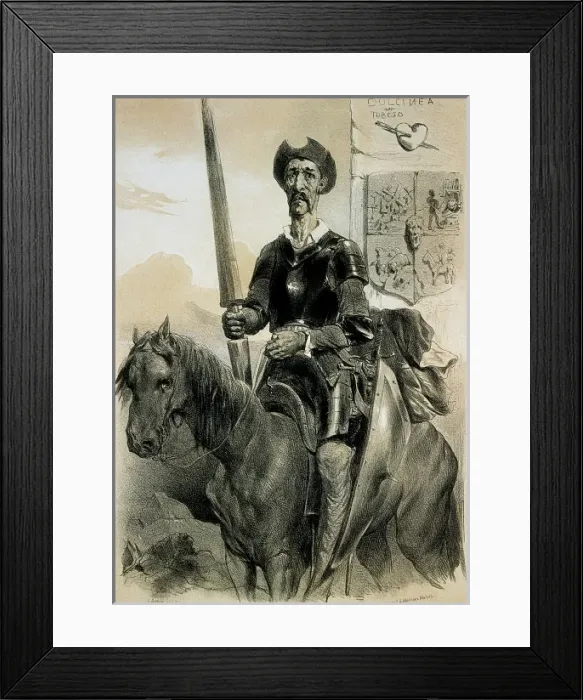 Framed Print : NANTEUIL, CelestѮ(1813-1873) Framed Print : NANTEUIL, CelestѮ(1813-1873)