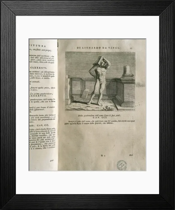 Framed Print : LEONARDO DA VINCI (1452-1519) Framed Print : LEONARDO DA VINCI (1452-1519)