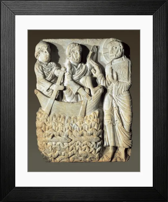 Framed Print : CABESTANY, Master of (12th century) Framed Print : CABESTANY, Master of (12th century)