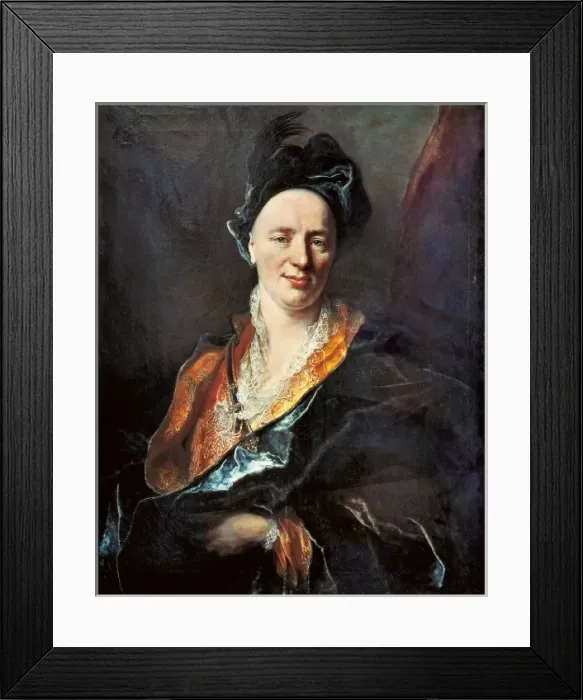 Framed Print : LARGILLIYRE, Nicolas de (1656-1746) Framed Print : LARGILLIYRE, Nicolas de (1656-1746)