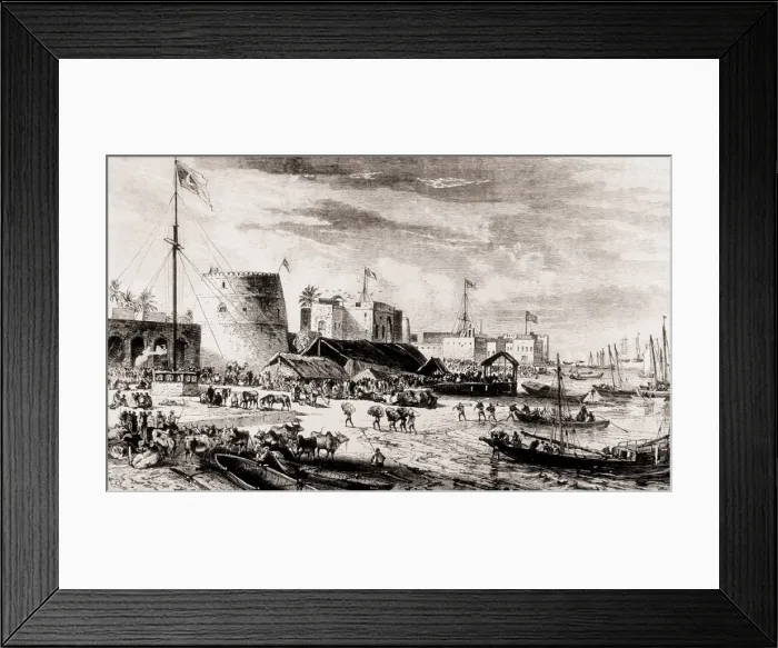Framed Print : The African city of Zanzibar Framed Print : The African city of Zanzibar