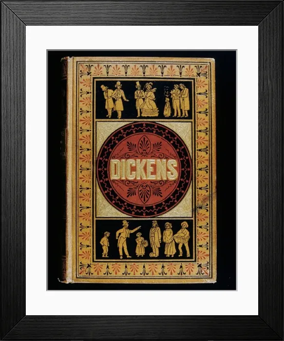 Framed Print : Cover of Oliver Twist, 1883 edition Framed Print : Cover of Oliver Twist, 1883 edition