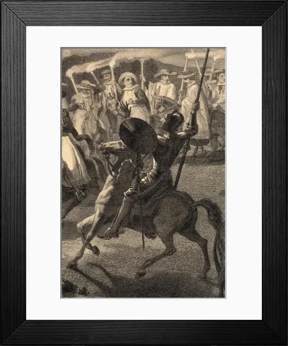 Framed Print : CERVANTES SaVEDRA, Miguel de (1547-1616) Framed Print : CERVANTES SaVEDRA, Miguel de (1547-1616)