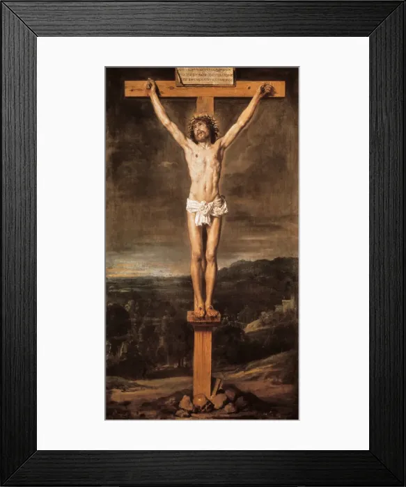 Framed Print : Christ on the Cross Framed Print : Christ on the Cross
