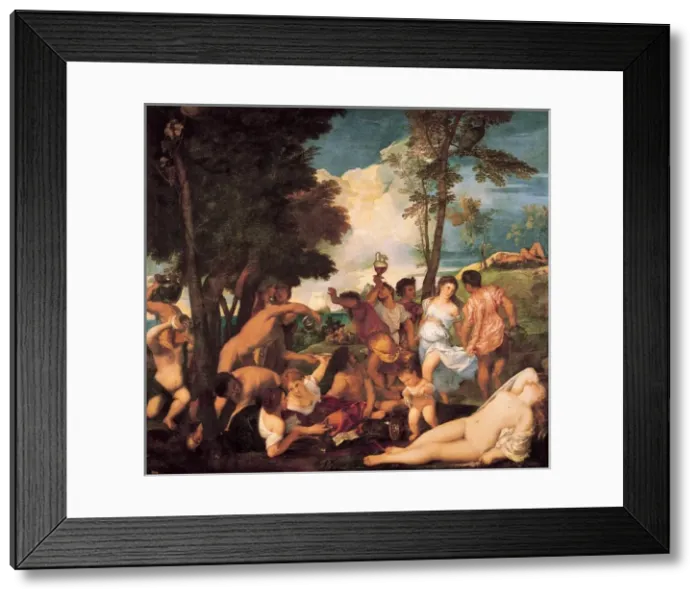 Framed Print : Bacchanal of the Andrians Framed Print : Bacchanal of the Andrians