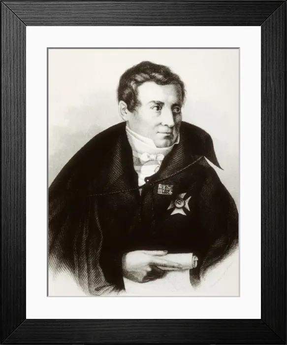 Framed Print : SCHLEGEL, August Wilhelm von (1767-1845) Framed Print : SCHLEGEL, August Wilhelm von (1767-1845)