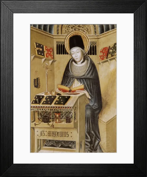 Framed Print : AUGUSTINE, Saint (354-430) Framed Print : AUGUSTINE, Saint (354-430)