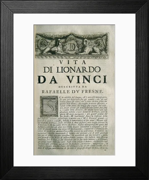 Framed Print : LEONARDO DA VINCI (1452-1519) Framed Print : LEONARDO DA VINCI (1452-1519)