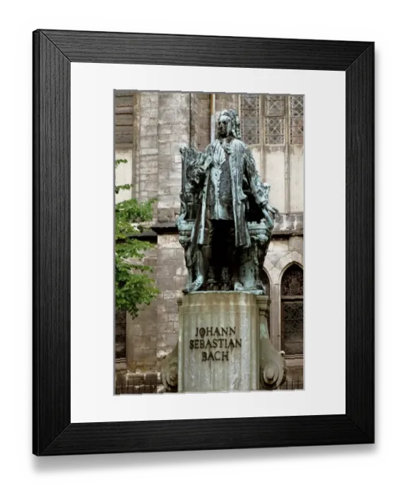 Framed Print : BACH, Johann Sebastian (1685-1750) Framed Print : BACH, Johann Sebastian (1685-1750)