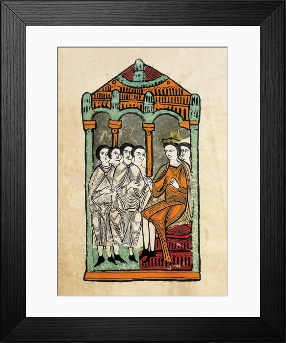 Framed Print : Liber Feudorum Maior Framed Print : Liber Feudorum Maior