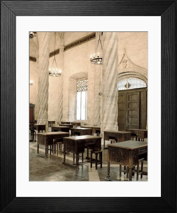 Framed Print : Beatus of Girona. Sheet Framed Print : Beatus of Girona. Sheet
