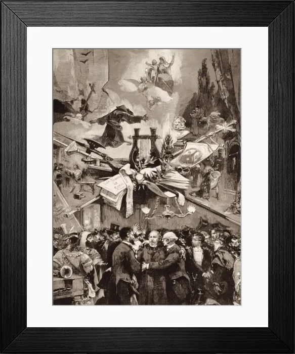 Framed Print : ARRIETA, Emilio (1823-1894) Framed Print : ARRIETA, Emilio (1823-1894)