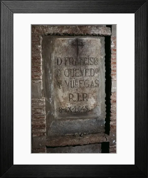 Framed Print : QUEVEDO y VILLEGAS, Francisco de (1580-1645)