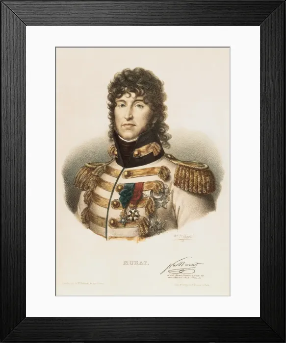 Framed Print : MURAT, Joachim (1767-1815) Framed Print : MURAT, Joachim (1767-1815)
