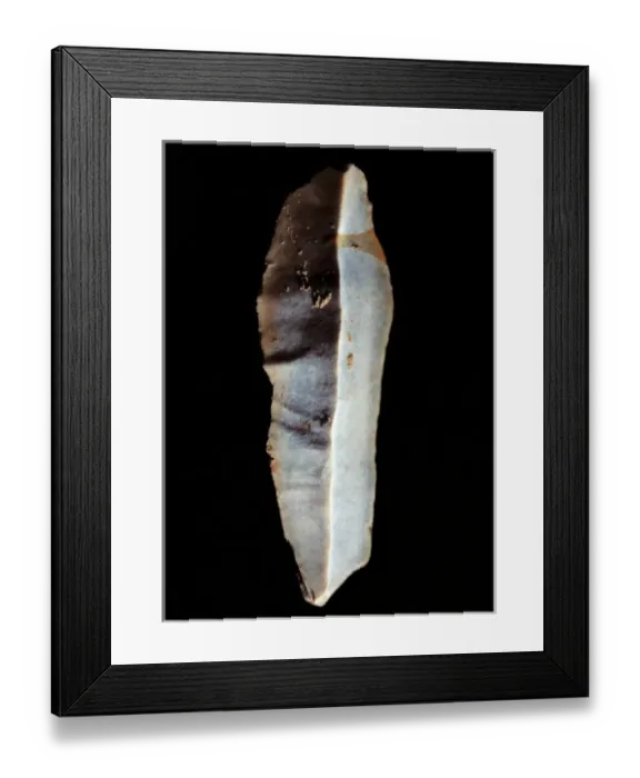 Framed Print : Blade. Upper Paleolithic. Magdalenian Framed Print : Blade. Upper Paleolithic. Magdalenian