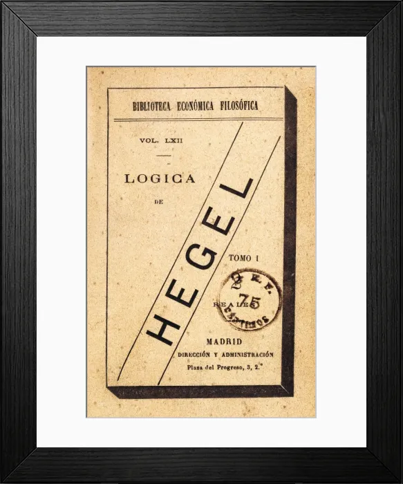 Framed Print : Hegel, Georg Wilhelm Friedrich (1770-1831) Framed Print : Hegel, Georg Wilhelm Friedrich (1770-1831)