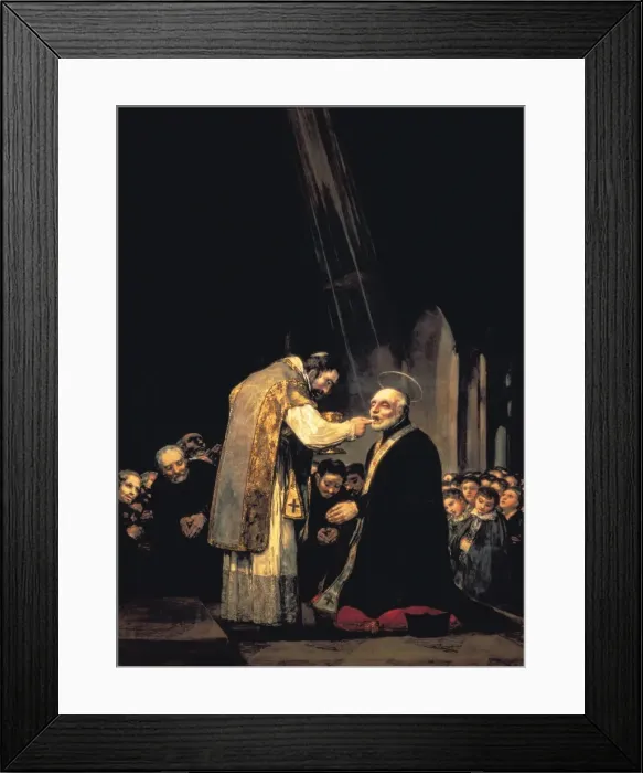 Framed Print : The Last Communion of St Framed Print : The Last Communion of St