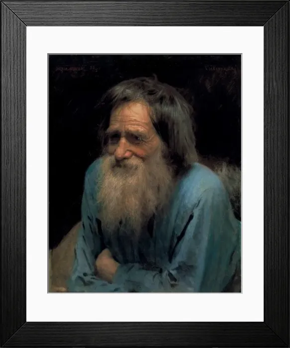 Framed Print : KRAMSKOI, Ivan Nikolaevich (1837-1887) Framed Print : KRAMSKOI, Ivan Nikolaevich (1837-1887)