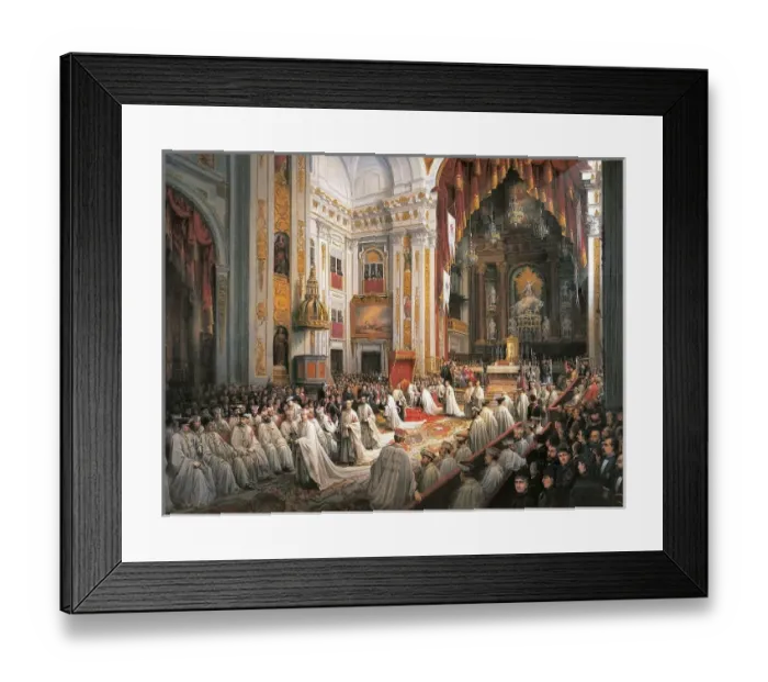 Framed Print : Investiture of Alfonso XII Framed Print : Investiture of Alfonso XII