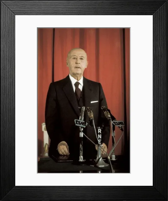 Framed Print : FRANCO BAHAMONDE, Francisco (1892-1975) Framed Print : FRANCO BAHAMONDE, Francisco (1892-1975)