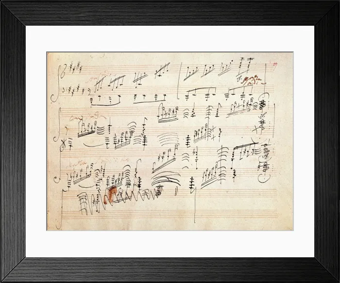Framed Print : Beethoven, Ludwig, van Framed Print : Beethoven, Ludwig, van
