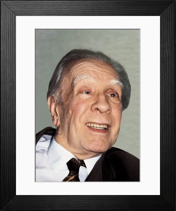 Framed Print : BORGES, Jorge Luis (1899-1986) Framed Print : BORGES, Jorge Luis (1899-1986)