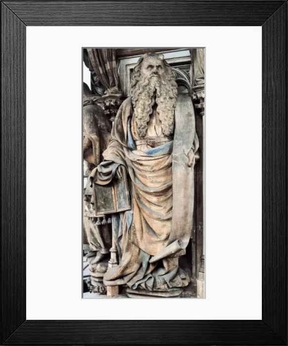 Framed Print : SLUTER, Claus (1340-1406) Framed Print : SLUTER, Claus (1340-1406)