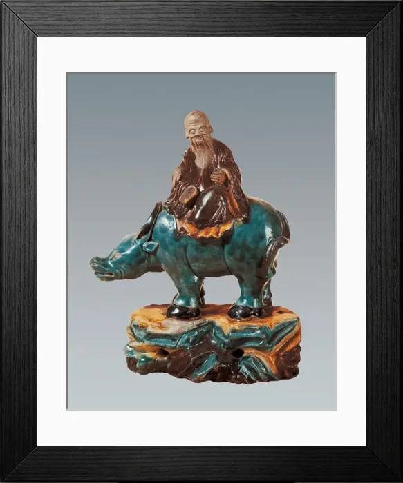 Framed Print : Lao-Tse on his Buffalo Framed Print : Lao-Tse on his Buffalo