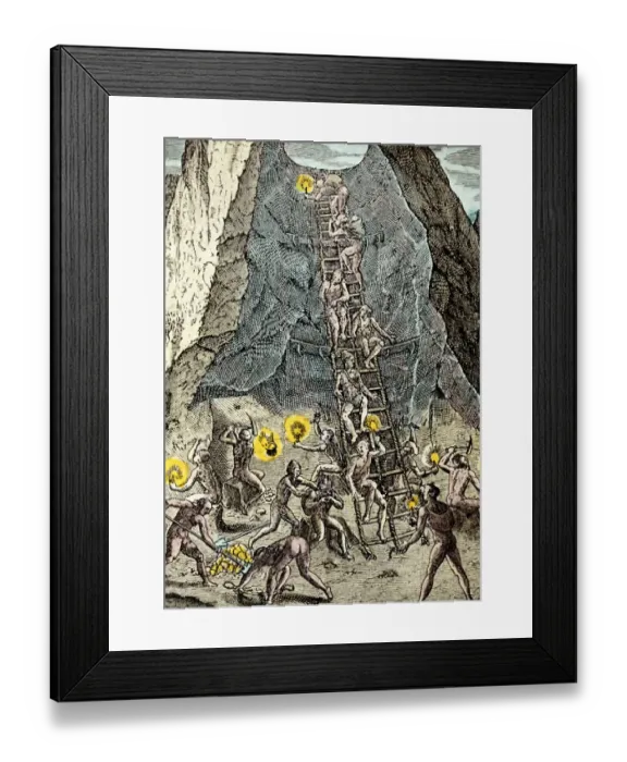 Framed Print : Spanish viceroyalty of Peru (1592) Framed Print : Spanish viceroyalty of Peru (1592)