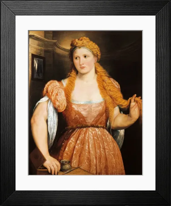 Framed Print : BORDONE, Paris (1500-1571) Framed Print : BORDONE, Paris (1500-1571)