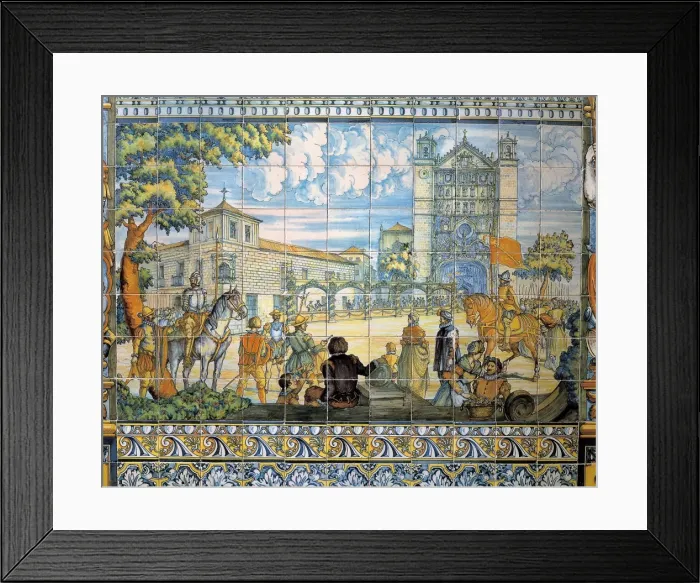 Framed Print : SPAIN. Valladolid. Palace of the Pimentel Family (Regional Government building) Framed Print : SPAIN. Valladolid. Palace of the Pimentel Family (Regional Government building)