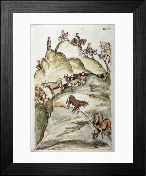 Framed Print : MART͎EZ COMPAѓN Y BUJANDA, Baltasar Jaime (1735-1797) Framed Print : MART͎EZ COMPAѓN Y BUJANDA, Baltasar Jaime (1735-1797)