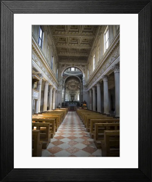 Framed Print : ITALY. Mantua. Cathedral, built by Giulio Romano Framed Print : ITALY. Mantua. Cathedral, built by Giulio Romano