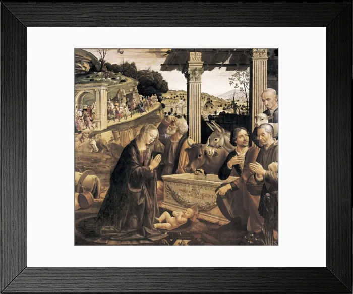 Framed Print : GHIRLANDAIO, Domenico di Tommaso Bigordi, called Framed Print : GHIRLANDAIO, Domenico di Tommaso Bigordi, called