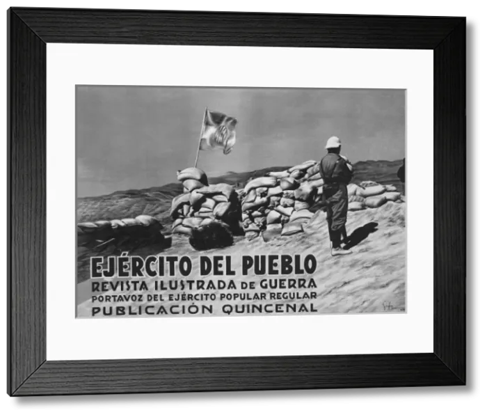 Framed Print : Guerra Civil Espa(1936-1939). Revista Ej鲣ito Framed Print : Guerra Civil Espa(1936-1939). Revista Ej鲣ito