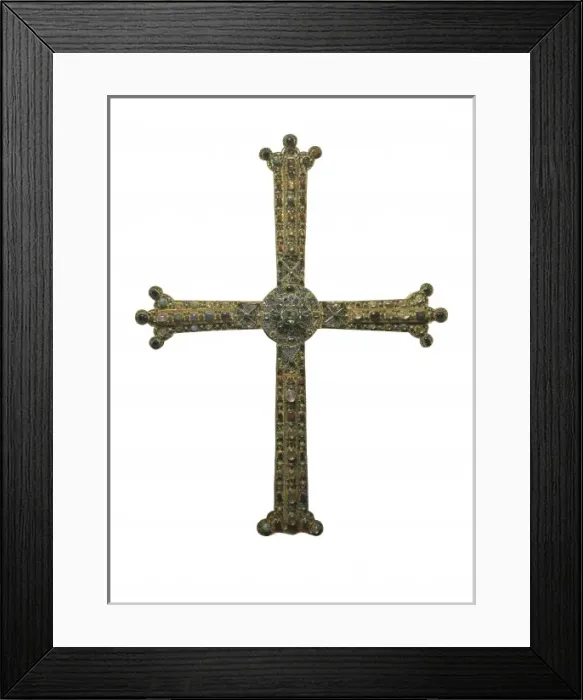 Framed Print : The Cross of Victory. 908. SPAIN. Oviedo. Cathedral Framed Print : The Cross of Victory. 908. SPAIN. Oviedo. Cathedral