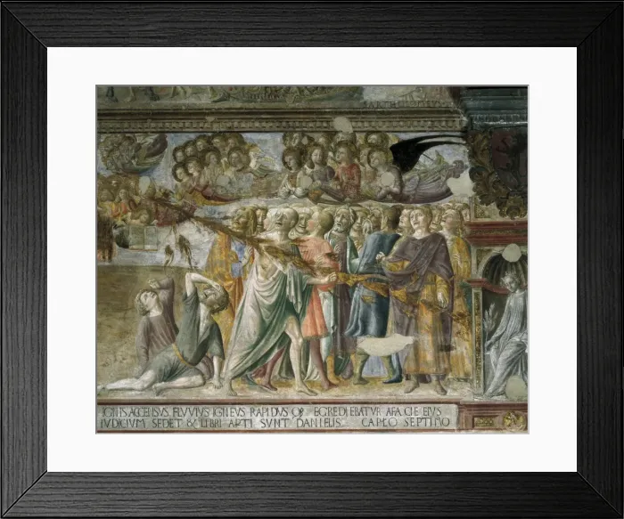 Framed Print : VECCHIETTA, Lorenzo di Pietro (1412-1490). Cappella Framed Print : VECCHIETTA, Lorenzo di Pietro (1412-1490). Cappella
