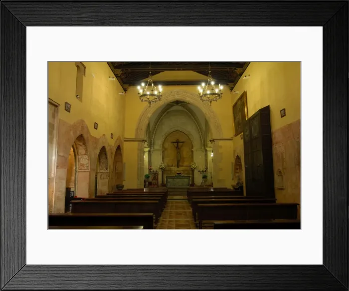 Framed Print : SPAIN. Palos de la Frontera. La Rᢩda Monastery Framed Print : SPAIN. Palos de la Frontera. La Rᢩda Monastery