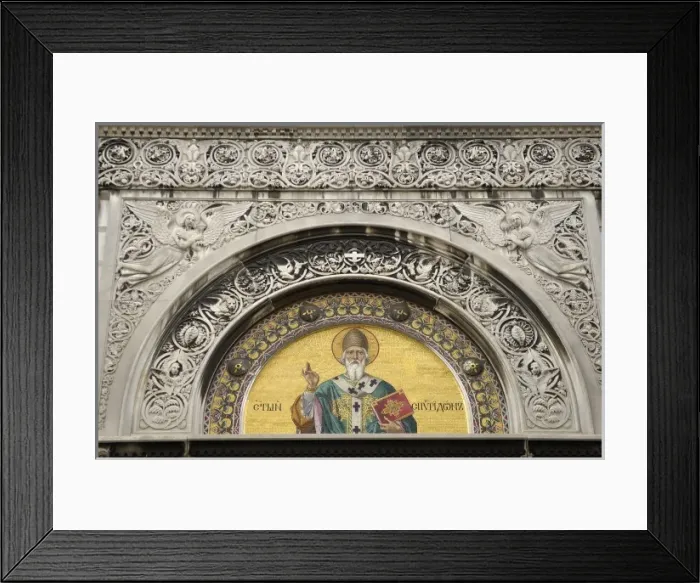 Framed Print : ITALY. Trieste. Church of San Spiridione. Detail Framed Print : ITALY. Trieste. Church of San Spiridione. Detail