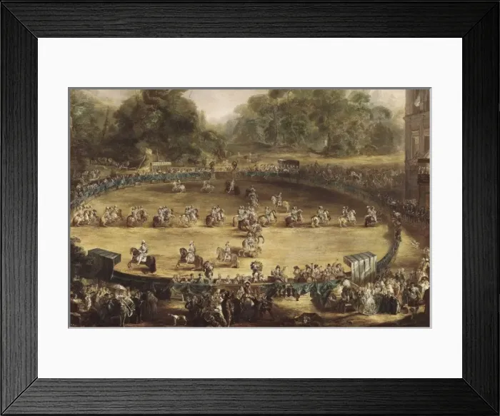 Framed Print : PARET y ALCAZAR, Luis (1746-1798). The Royal Framed Print : PARET y ALCAZAR, Luis (1746-1798). The Royal