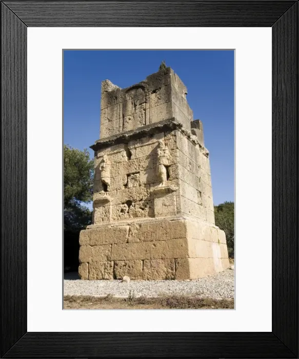 Framed Print : The Scipios Tower. 1st c. SPAIN. CATALONIA Framed Print : The Scipios Tower. 1st c. SPAIN. CATALONIA