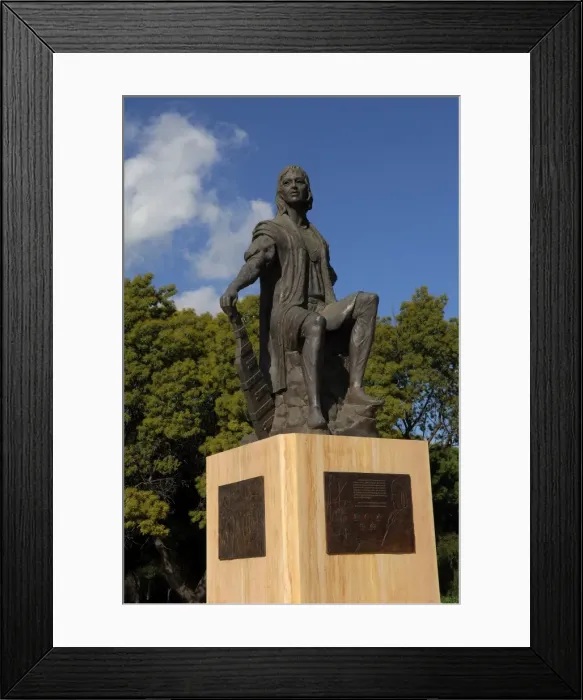 Framed Print : SPAIN. Palos de la Frontera. La Rᢩda Monastery
