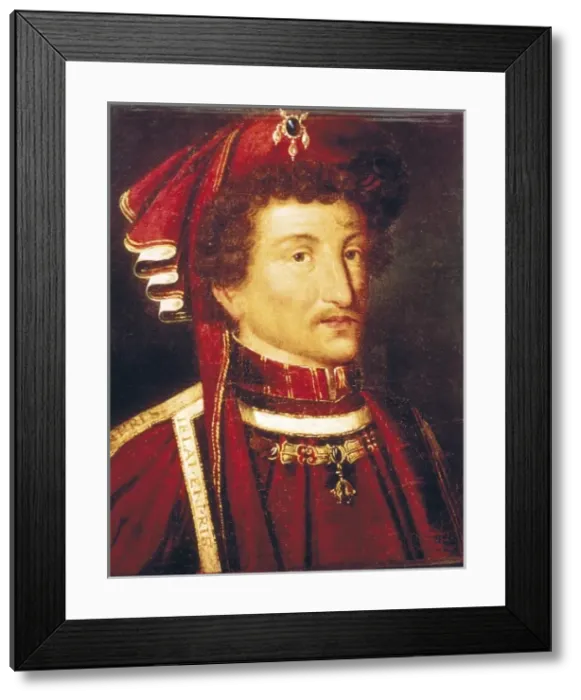 Framed Print : CHARLES The Bold (1433-1477). Duke between 1467 Framed Print : CHARLES The Bold (1433-1477). Duke between 1467