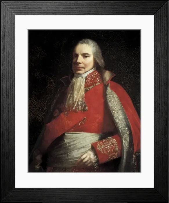 Framed Print : PRUD HON, Pierre Paul (1758-1823). Portrait of Framed Print : PRUD HON, Pierre Paul (1758-1823). Portrait of