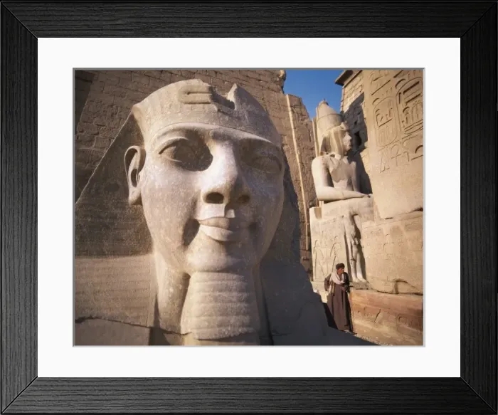 Framed Print : Temple of Amon - Ra. EGYPT. QUENA. Luxor. Thebes Framed Print : Temple of Amon - Ra. EGYPT. QUENA. Luxor. Thebes